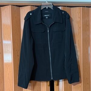 Claiborne Men's Dark Military Field Jacket